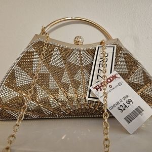 Art deco clutch or crossbody